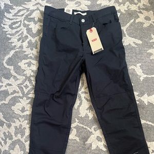 Levis high rise straight crop jeans brand new